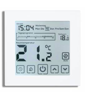 Thermostat numérique MQTT X2 blanc pour chauffage par le sol